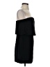 BCBGMAXAZRIA Solid Black Cocktail Dress Size 4 - photo 4