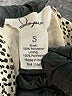 Japna 100% Polyester Tweed Gray Black Jumpsuit Size S - photo 4