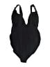 ASOS Design Solid Black One Piece Swimsuit Size 10 - photo 2