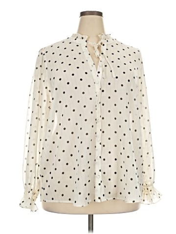 Torrid Long Sleeve Blouse (view 1)