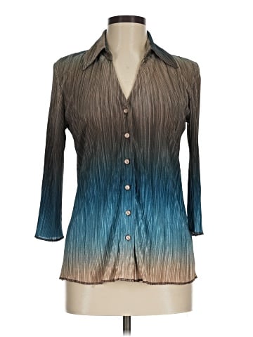Tribal 3/4 Sleeve Blouse (view 1)