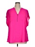 Torrid 100% Polyester Pink Poncho Size 1X Plus (1) - photo 1