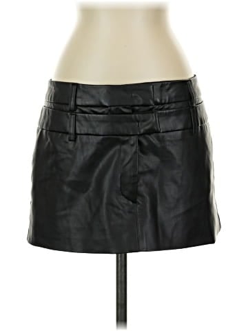Paper Moon Seoul Faux Leather Skirt (view 1)