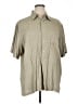 Madison Tan Short Sleeve Button-Down Shirt Size XL - photo 1