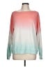 Splendid Tie-dye Pink Pullover Sweater Size L - photo 1