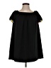 ASOS 100% Cotton Black Short Sleeve Blouse Size 2 - photo 1