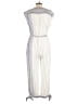 Saylor Stripes Ivory Jumpsuit Size L - photo 2