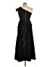 Aqua 100% Polyester Black Cocktail Dress Size 14 - photo 2