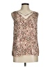 Maurices 100% Polyester Brown Sleeveless Blouse Size M - photo 1