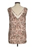 Maurices 100% Polyester Brown Sleeveless Blouse Size M - photo 2