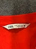 Zara Red 3/4 Sleeve Blouse Size XL - photo 7