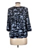 MICHAEL Michael Kors Blue 3/4 Sleeve Top Size L (petite) - photo 2