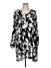 Bethany 100% Polyester Black Casual Dress Size L - photo 1
