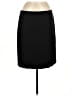 Theory 100% Polyester Solid Black Formal Skirt Size 8 - photo 1