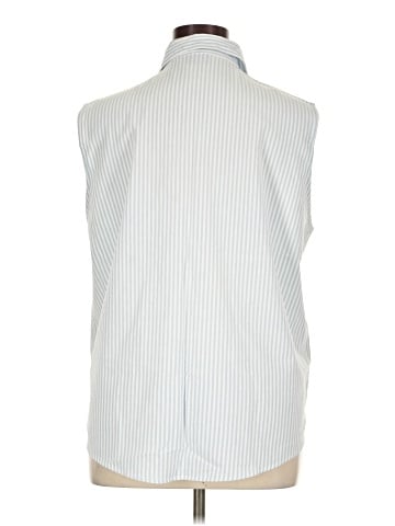 Keneth Too! Sleeveless Button-Down Shirt (view 2)