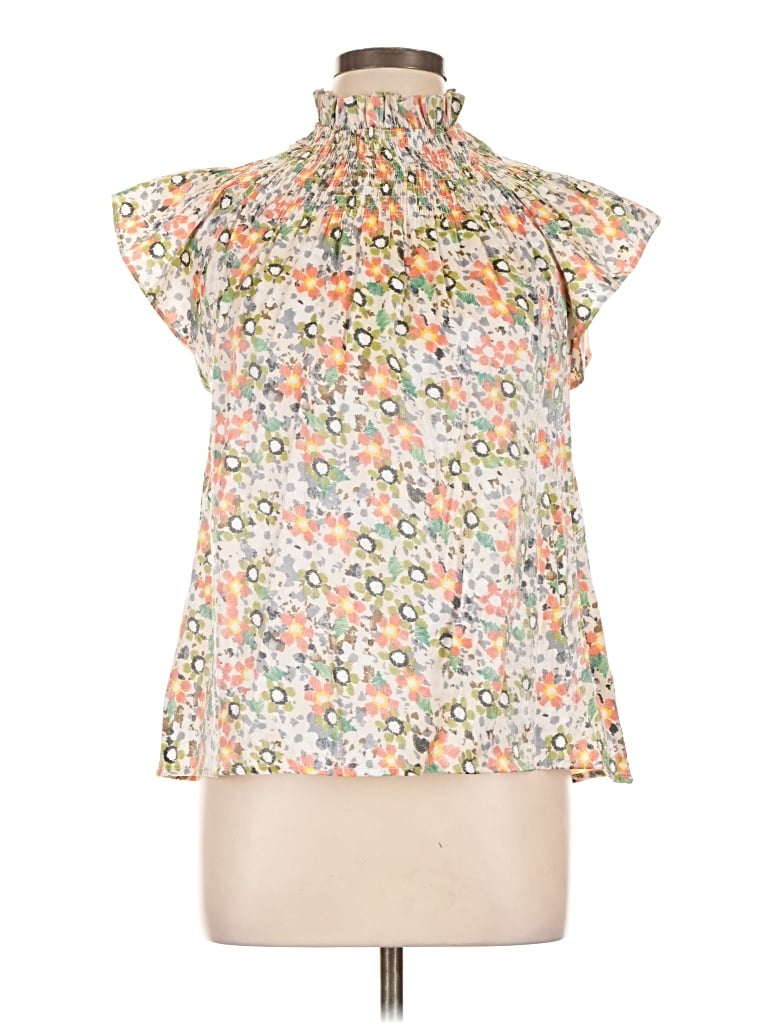 Pre-owned Moodie Sleeveless Blouse In Orange