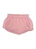 Nike 100% Polyester Solid Pink Athletic Shorts Size M - photo 1
