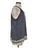 Pixley 100% Polyester Blue Sleeveless Blouse Size S - photo 4