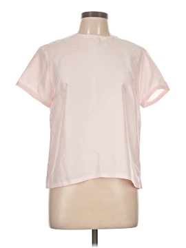Laura Scott Short Sleeve Silk Top