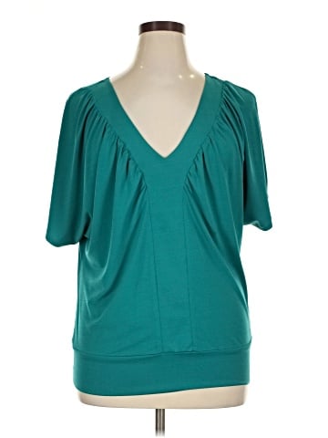 AB Studio Short Sleeve Blouse (view 1)