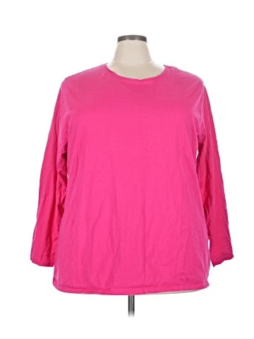 Hanes 3/4 Sleeve T-Shirt (view 1)