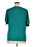 AB Studio Teal Short Sleeve Blouse Size XL - photo 2