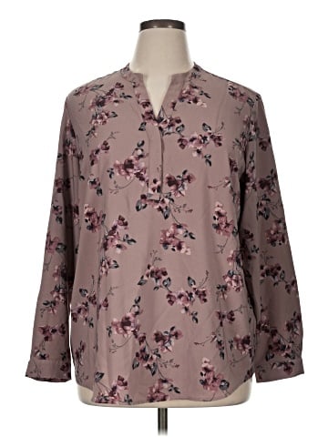 Hilary Radley Long Sleeve Blouse (view 1)