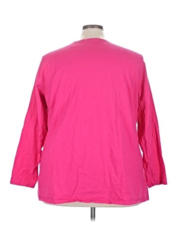 Hanes 3/4 Sleeve T-Shirt (view 2)