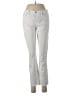 7 For All Mankind Silver White Jeans Size 28 waist - photo 1
