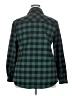 Unbranded Plaid Green Long Sleeve Button-Down Shirt Size 20 (estimated) - photo 2