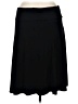Talbots Solid Black Casual Skirt Size L - photo 2