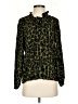 Talbots Animal Print Green Long Sleeve Blouse Size S (petite) - photo 1