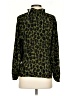 Talbots Animal Print Green Long Sleeve Blouse Size S (petite) - photo 2