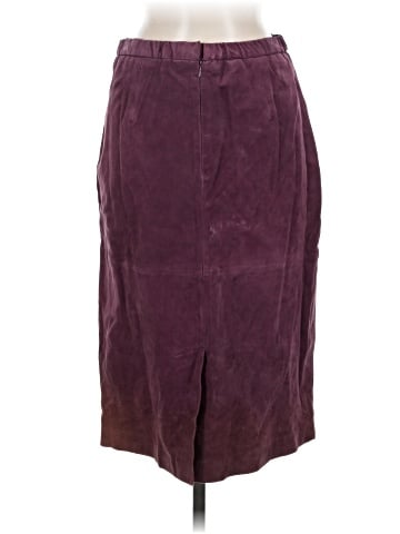 Terry Lewis Leather Skirt (view 2)