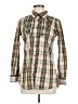 Vero Moda Green Long Sleeve Button-Down Shirt Size M - photo 1
