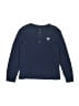 Tahari Blue Long Sleeve Henley Size 6 - photo 1