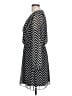 Express 100% Polyester Chevron-herringbone Black Casual Dress Size L - photo 5