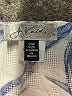 J Valdi 100% Rayon Tropical Blue Ivory Casual Skirt One size - photo 3
