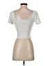 Babaton Ivory Short Sleeve Top Size S - photo 2