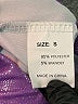 Unbranded Metallic Purple Athletic Shorts Size S (baby) - photo 4