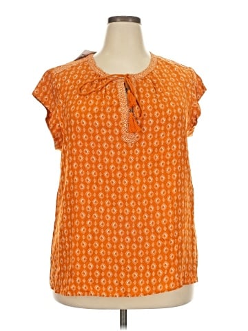 DR2 Short Sleeve Blouse (view 1)