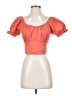 Sim & Sam 100% Cotton Orange Short Sleeve Top Size S - photo 1