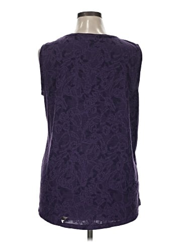 Simply Vera Vera Wang Sleeveless T-Shirt (view 2)