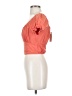 Sim & Sam 100% Cotton Orange Short Sleeve Top Size S - photo 5