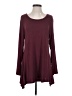 Coco + Carmen Burgundy Long Sleeve Top Size Sm - Med - photo 1