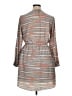 Apt. 9 100% Polyester Gray Casual Dress Size 14 - photo 2