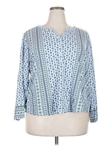Style&Co 3/4 Sleeve Blouse (view 1)