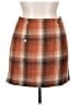 Assorted Brands 100% Polyester Plaid Brown Orange Casual Skirt Size XL - photo 1