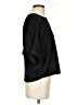 Who What Wear 100% Polyester Black 3/4 Sleeve Top Size S - photo 4