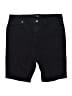 1822 Denim Solid Black Shorts Size 16 - photo 1
